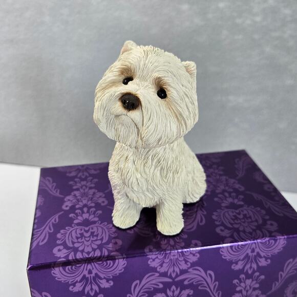 West Highland White Terrier 1982 Sandicast Sandra Brue 5" Westie Dog Figure - Picture 1 of 9